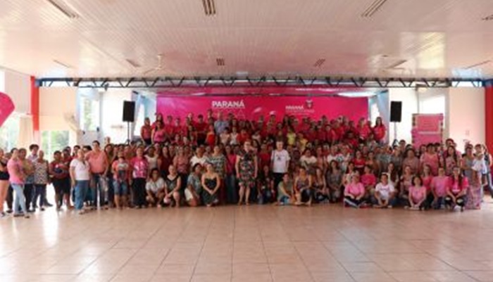 Candói - Saúde: Caravana Paraná Rosa reúne mais de 300 pessoas