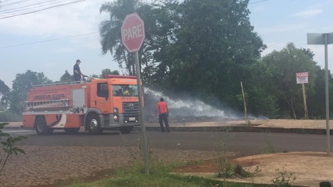 Quedas - Polícia investiga incêndio criminoso