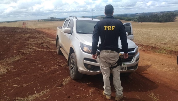 Guaraniaçu - PRF recupera duas caminhonetes roubadas na região