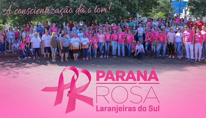 Laranjeiras - Município recebeu ações do Paraná Rosa voltado a prevenção e promoção à saúde das mulheres