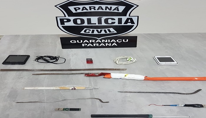 Guaraniaçu - Polícia Civil e Departamento Penitenciário realizam vistoria na carceragem