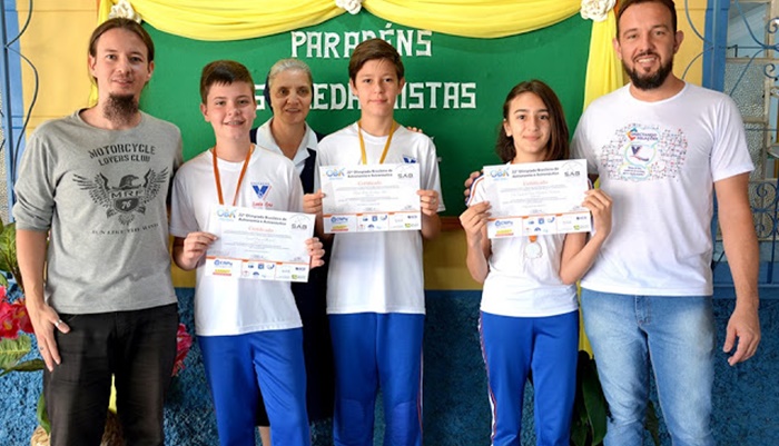 Laranjeiras - Alunos conquistam medalhas na Olimpíada Brasileira de Astronomia