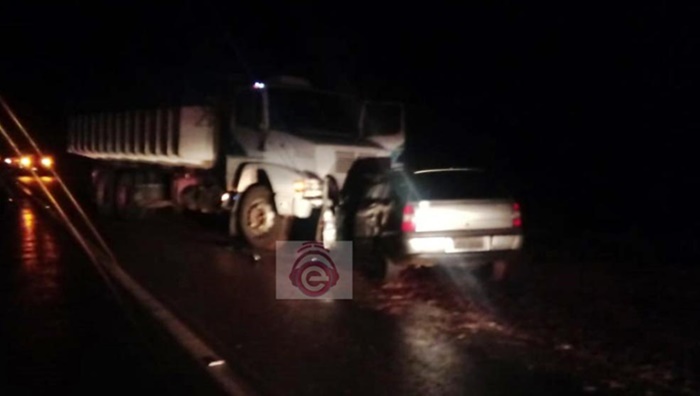 Candói - Carro e caminhão se envolvem em acidente na BR-373