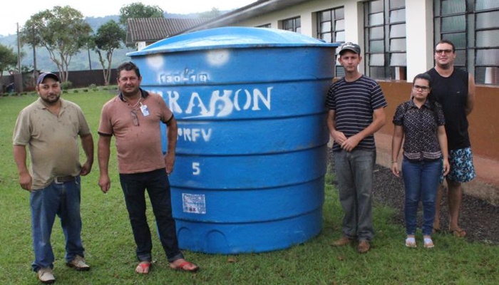 Porto Barreiro - Caixa d’água vai contribuir em atividades das escolas em porto Santana
