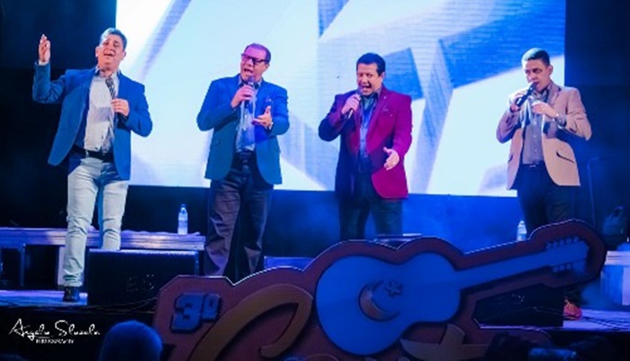 Guaraniaçu - Quarteto Gileade abriu as Festividades que comemoram os 68 Anos do município