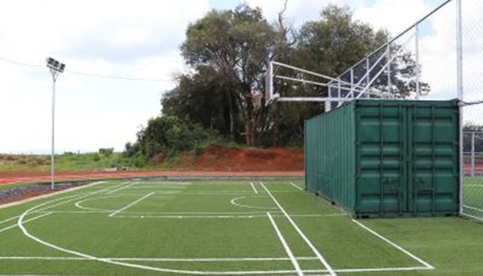 Candói - Com investimentos de R$ 500 mil, centro poliesportivo no Sol Poente está concluído