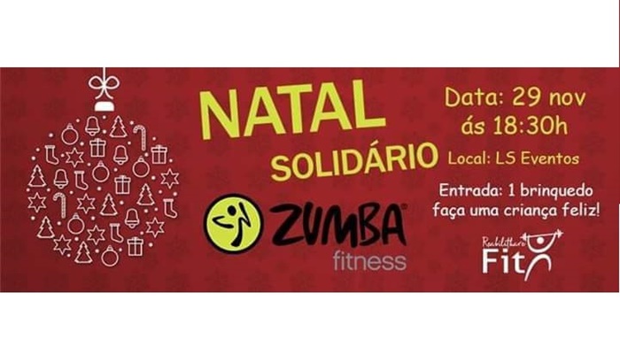 Pinhão - Vem ai Natal Solidário Zumba Fitness