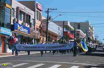 Laranjeiras - Desfile cívico em comemoração aos 73 anos do município