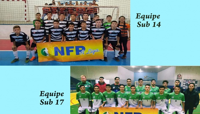 Pinhão - Futsal Sub 14 e Sub 17 em destaque na região e no Estado