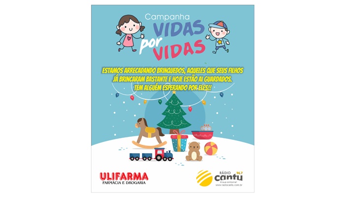 Guaraniaçu - Cantu FM e Farmácia Ulifarma promovem campanha 'vidas por vidas'