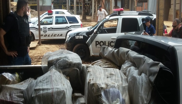 Ibema - Polícia Civil faz incineração de mais de uma tonelada de drogas