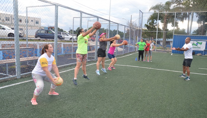 Pinhão - Projeto Mais Verão é opção gratuita para praticar atividades físicas