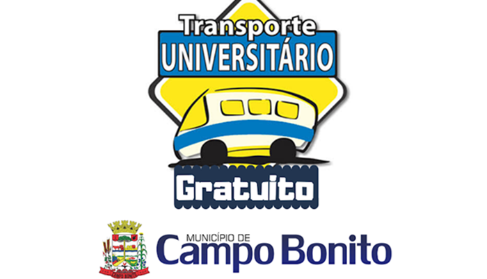 Campo Bonito - Transporte universitário gratuito abre inscrições