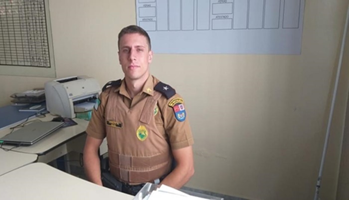 Aspirante Igor Milek é o novo Comandante do 4º Pelotão de Policia Militar de Pinhão/Reserva do Iguaçu