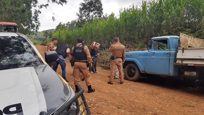 Pinhão - Policia Militar e Policia Civil realizaram Operação