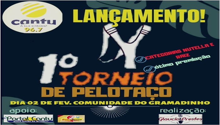 Guaraniaçu - Vem aí 1º Torneio do ‘Pelotaço’