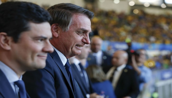 ‘Moro e eu não mordemos a isca’, diz Bolsonaro sobre recriar pasta da Segurança