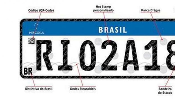 Prazo para uso de placas do Mercosul começa a valer em todo o país