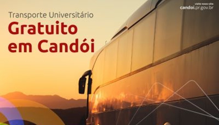Candói - Secretaria de Educação disponibiliza até 15 novas vagas para transporte universitário a Chopinzinho