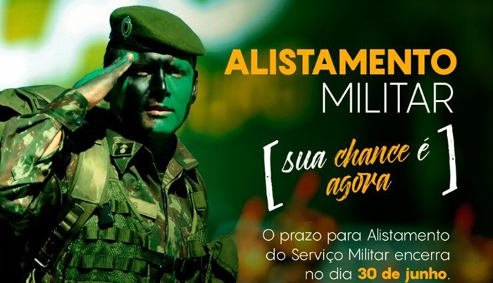 Rio Bonito - Alistamento militar deve ser feito até 30 de junho