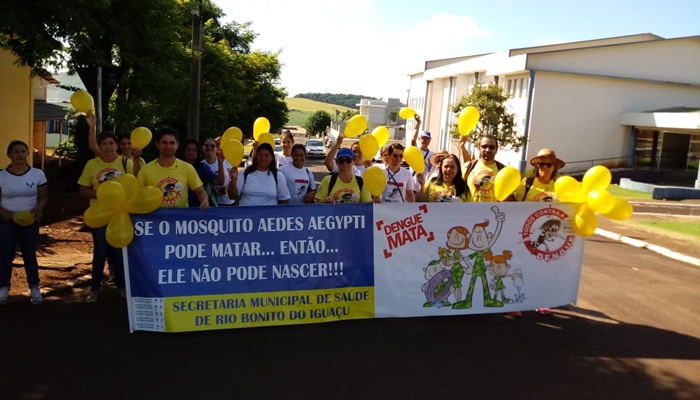 Rio Bonito do Iguaçu - Saúde promove hoje o “Dia D” contra o mosquito da Dengue