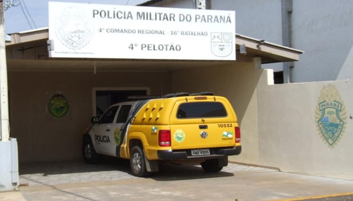 Pinhão - Polícia Militar presta apoio para o setor de fiscalização da prefeitura