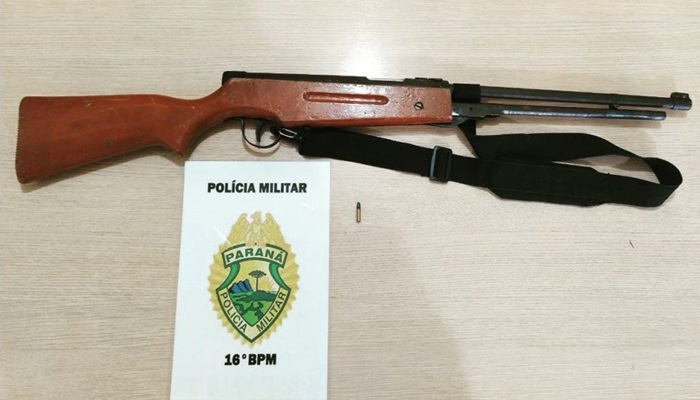 Pinhão - PM apreende três armas de fogo na área rural