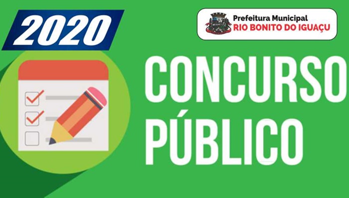 Rio Bonito - Prefeitura publica Edital de Concurso Público 2020