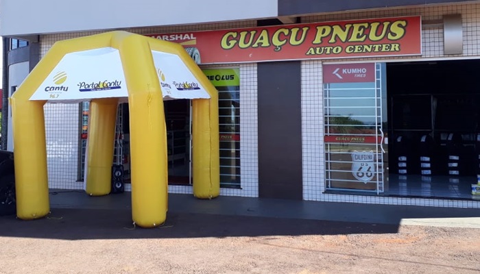 Guaraniaçu - Guaçu Pneus Auto Center; Portal Cantu e Cantu FM realizam a 2ª ‘Operação Pé na Estrada’