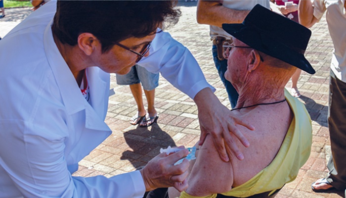 Laranjeiras - Vacinas contra a gripe são esgotadas no 1º dia de campanha