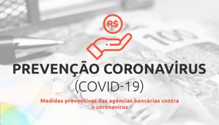 Candói - Agências bancárias adotam medidas de prevenção contra o coronavírus