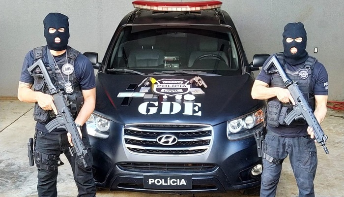 Laranjeiras - GDE prende traficantes acusados de abastecer a cidade de cocaína