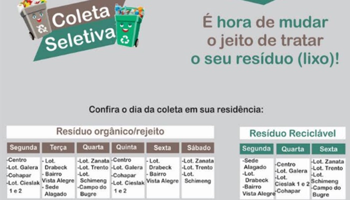 Rio Bonito - Secretaria de Agricultura conscientiza população sobre coleta seletiva do lixo