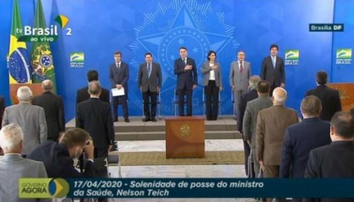 Posse do Ministro da Saúde, Nelson Teich