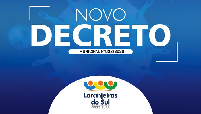 Laranjeiras - Covid-19: novo decreto atualiza funcionamento da prefeitura, bares, restaurantes, academias e igrejas