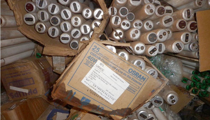 Lâmpadas fluorescentes usadas serão recolhidas em todo Paraná