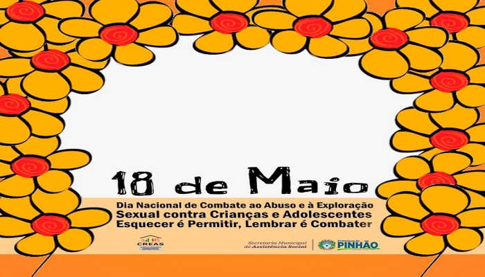Pinhão – Campanha do 18 de Maio conscientiza sobre a luta pelos direitos da criança e adolescente