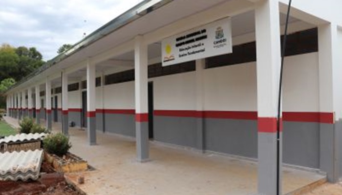 Candói - Escola Municipal do Campo Miguel Martim está sendo reformada