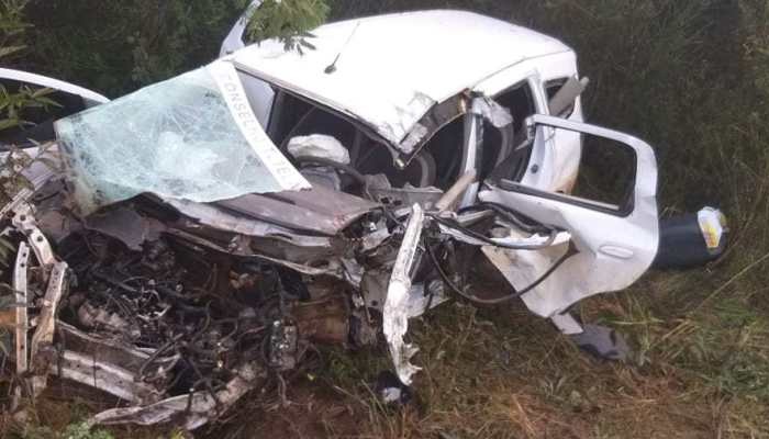 Pinhão - Grave acidente envolvendo o carro do Conselho Tutelar é registrado na PR 170