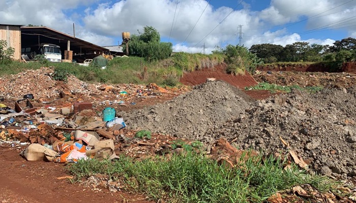 Polícia Ambiental em ação flagra aterro irregular em Santa Terezinha do Itaipu