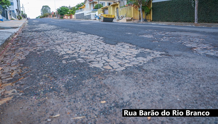 Laranjeiras - Autorizada licitação de R$ 760 mil para recape asfáltico no centro