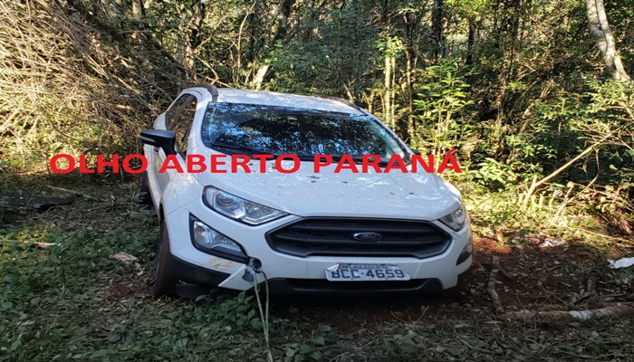 Laranjeiras - Polícia Militar recupera EcoSport furtada 