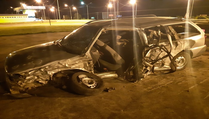 Guaraniaçu - Motorista ferido em violenta colisão na BR 277 permanece hospitalizado