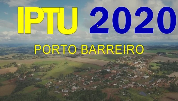 Porto Barreiro - Carnês do IPTU estarão disponíveis a partir desta quinta dia 09