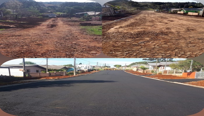 Campo Bonito - Obras em trecho da Rua Luiz Zaniollo foram concluídas