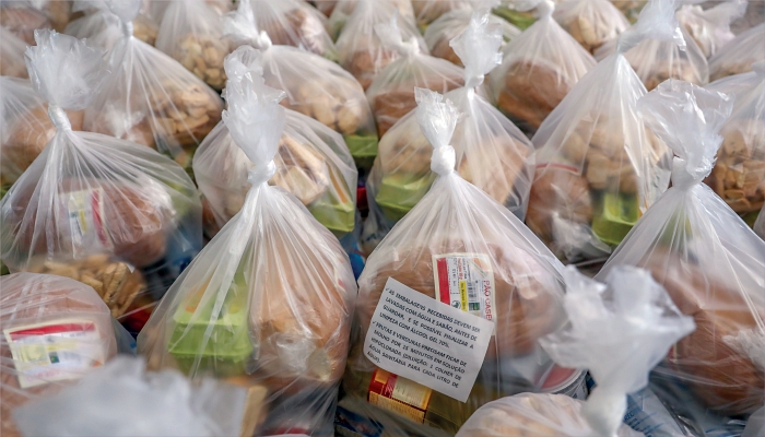 Laranjeiras - Prefeitura vai distribuir 965 kits de alimentos para alunos da rede municipal