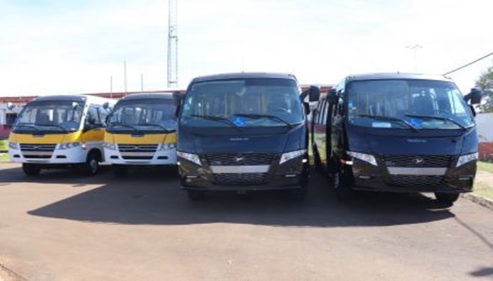 Candói - Prefeitura adquire ônibus e micro-ônibus para transporte coletivo e escolar