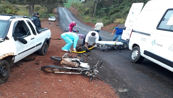Cantagalo - IML identifica motociclista vítima de acidente no Distrito Cavaco