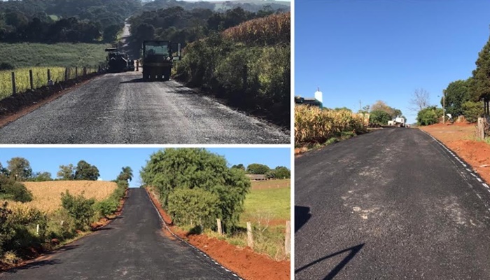 Rio Bonito - Começou a obra de pavimentação da estrada entre Pinhalzinho e Linha Rosa