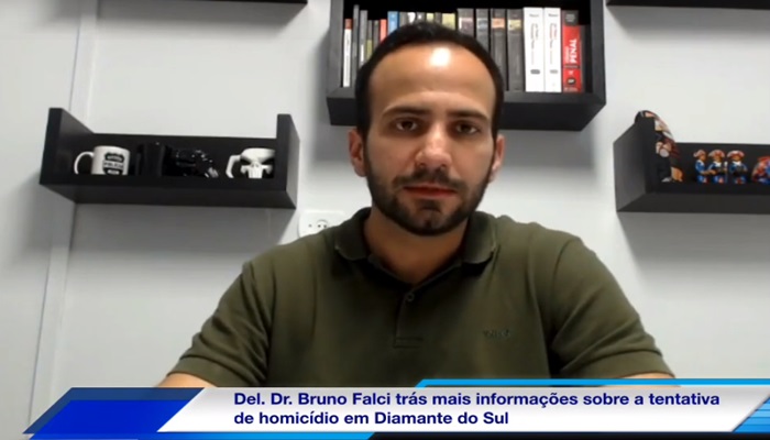 Guaraniaçu - Del. Bruno Falci fala sobre tentativa de homicídio em Diamante do Sul